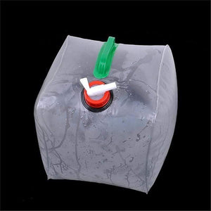 Planet Gates 10L PVC Outdoor Folding Collapsible Drinking Water Bag Storage Car Water Carrier Container for Outdoor Camping Hiking Picnic Bag