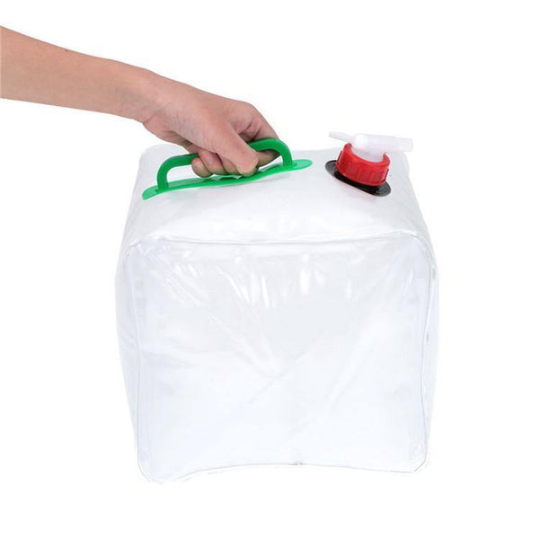 Planet Gates 10L PVC Outdoor Folding Collapsible Drinking Water Bag Storage Car Water Carrier Container for Outdoor Camping Hiking Picnic Bag