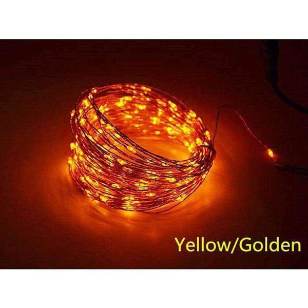 Planet Gates 10M 20M 30M 50M copper wire led fairy light string holiday lighting for Christmas garland wedding party decoration with adaper