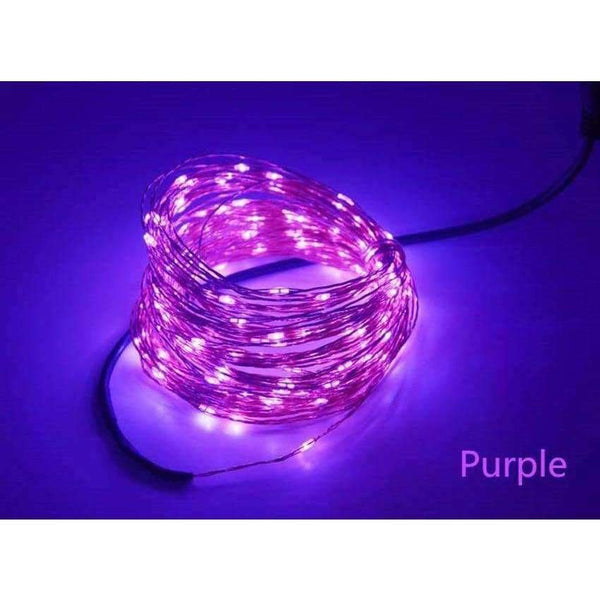 Planet Gates 10M 20M 30M 50M copper wire led fairy light string holiday lighting for Christmas garland wedding party decoration with adaper
