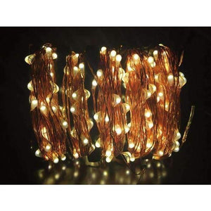 Planet Gates 10M/20M/30M/50M Led Silver/Copper Wire 100/200/300/500 LED String Fairy Starry Lights with Power Adapter (UK,US,EU,AU Plug)