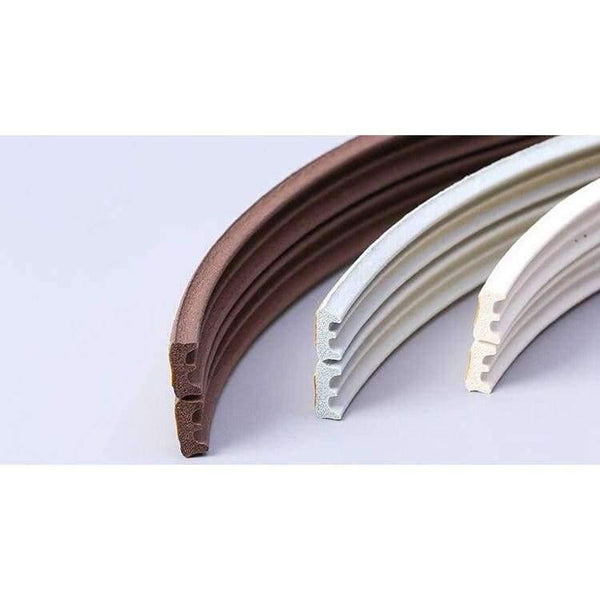 Planet Gates 10M D/E/P Type Self Adhesive Seal Strips Windproof Soundproof Window Door Seal Tape Anti-collision Rubber Strip Hardware Tools