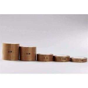 Planet Gates 10m Long 0.13mm Thick PTFE Teflon High Temperature Heat-Resistant Adhesive Tape 10mm to 200mm Wide Custom Made Available