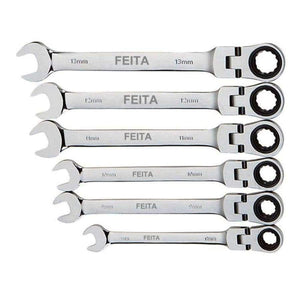 Planet Gates 10mm 1pc FEITA  8-13mm Wrench Set Torque flexible Open End Bike Spanner Car Repair Hand Tools(1PC & 6PCS/Set)