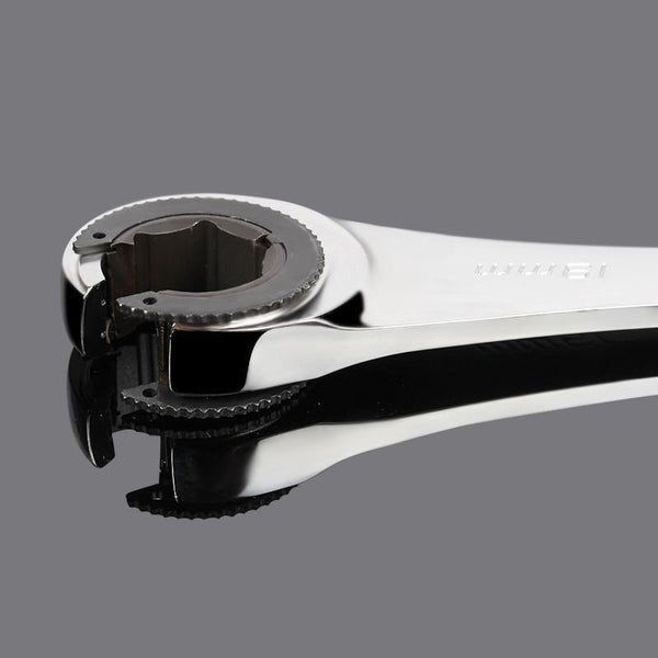 Planet Gates 10mm Activity Fixed Or Active Dual-Use Fast Plum Opening Ratchet Spanners Pipe Wrench 72 Tooth Chrome Vanadium Alloy Steel Car Repair Tools