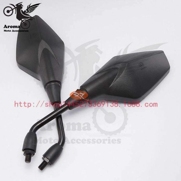 Planet Gates 10mm black 10mm 8mm univeral ATV acessorios motocross parts motorbike rear view mirrors motorcycle side mirror moto rearview mirror