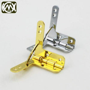 10pc 43*50mm*90Deg  Support Iron Jewelrybox Hinge Spring Hinge For Collection Case High Strength Packing Box Hinges W-033