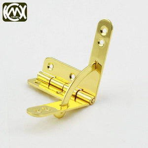10pc 43*50mm*90Deg  Support Iron Jewelrybox Hinge Spring Hinge For Collection Case High Strength Packing Box Hinges W-033