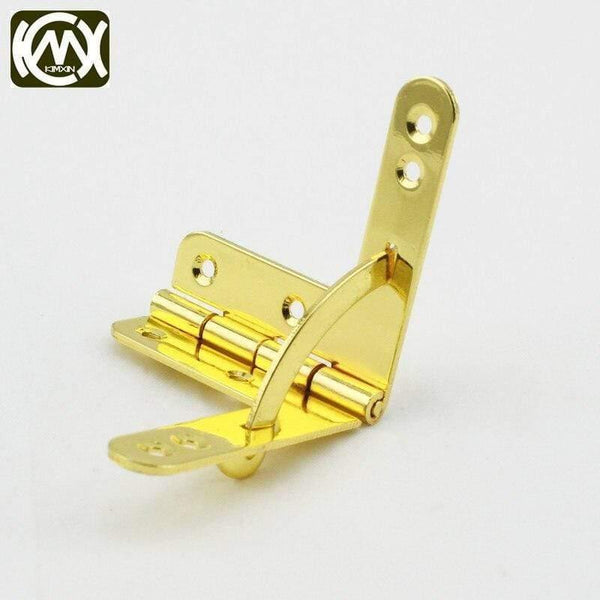 10pc 43*50mm*90Deg  Support Iron Jewelrybox Hinge Spring Hinge For Collection Case High Strength Packing Box Hinges W-033