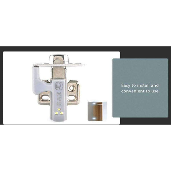 Planet Gates 10PC KAK Universal Hinge Light Kitchen Bedroom Cabinet Cupboard Wardrobe 0.25W Inner LED Sensor Light Furniture Hardware