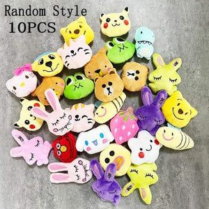 Planet Gates 10PC Ramdom Style / China 30PC Mini 6 * 4CM Small Soft Stuffed Animal Plush Toy Doll vending machine Toy Rabbit Bear frog Small Toys Baby kids Gifts