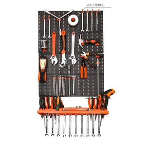Planet Gates 10pc/set Wall-Mounted Hardware Tool Hanging board Hole plate hook Parts Storage box Garage Unit Shelving Tool organize Box
