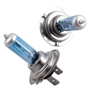 Planet Gates 10PCS 12V 100W  White 6500k  Blue Car Head Light Lamp Bulbs Sponge H7 car lights 12V Universal Car headlight