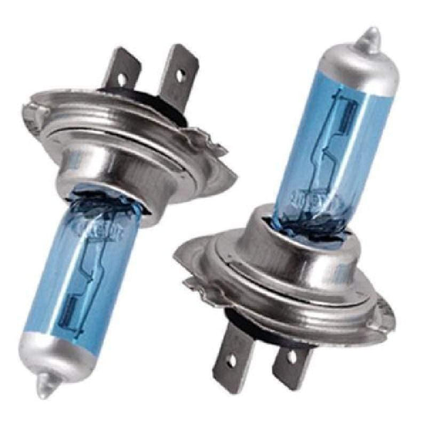 Planet Gates 10PCS 12V 100W  White 6500k  Blue Car Head Light Lamp Bulbs Sponge H7 car lights 12V Universal Car headlight
