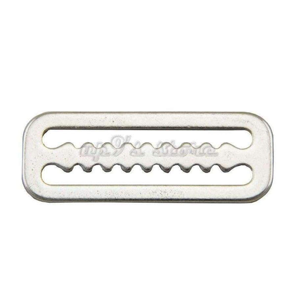 Planet Gates 10pcs 316 Stainless Steel Scuba Diving Belt Clip BCD Accessories BC Webbing 2'' Belt Keeper Buckle Clip Point
