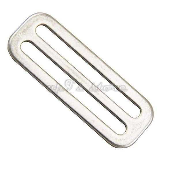 Planet Gates 10pcs 316 Stainless Steel Scuba Diving Belt Clip BCD Accessories BC Webbing 2'' Belt Keeper Buckle Clip Point
