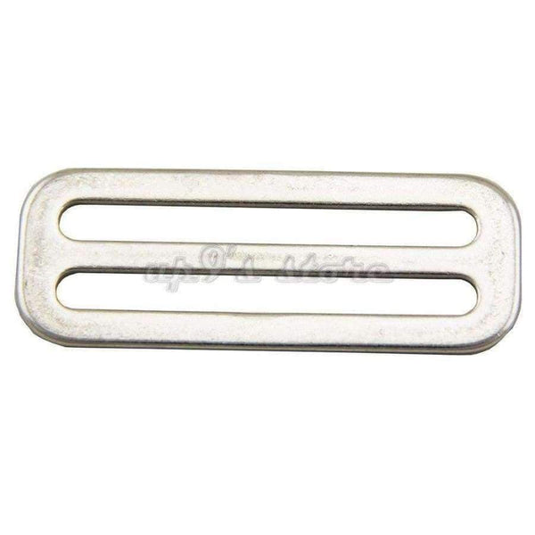 Planet Gates 10pcs 316 Stainless Steel Scuba Diving Belt Clip BCD Accessories BC Webbing 2'' Belt Keeper Buckle Clip Point