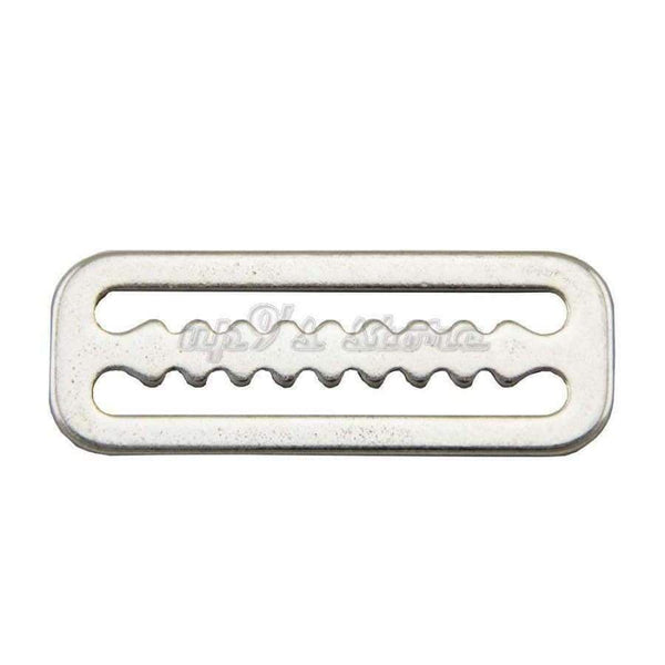 Planet Gates 10pcs 316 Stainless Steel Scuba Diving Belt Clip BCD Accessories BC Webbing 2'' Belt Keeper Buckle Clip Point