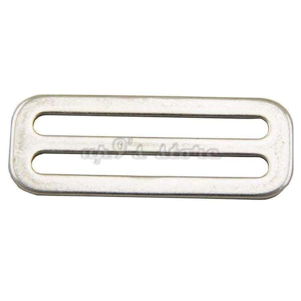 Planet Gates 10pcs 316 Stainless Steel Scuba Diving Belt Clip BCD Accessories BC Webbing 2'' Belt Keeper Buckle Clip Point