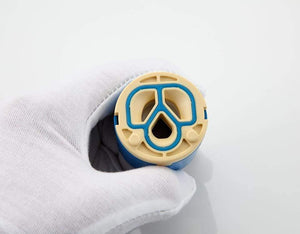 Planet Gates 10pcs 40mm Ceramic Cartridge for Faucet Mixer Low Torque Spindle Free Rotation Flat Base kitchen Faucet Accessories F50