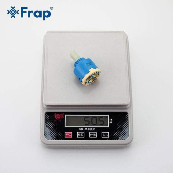 Planet Gates 10pcs 40mm Ceramic Cartridge for Faucet Mixer Low Torque Spindle Free Rotation Flat Base kitchen Faucet Accessories F50