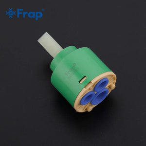 Planet Gates 10pcs 40mm Ceramic Cartridge For Faucet Mixer Low Torque Spindle Free Rotation Flat Base Kitchen Faucet Accessories F50-3