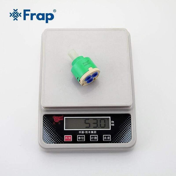 Planet Gates 10pcs 40mm Ceramic Cartridge For Faucet Mixer Low Torque Spindle Free Rotation Flat Base Kitchen Faucet Accessories F50-3