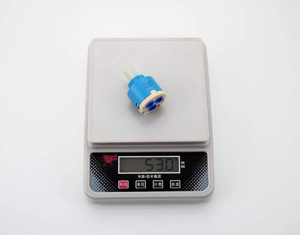 Planet Gates 10pcs 40mm Ceramic Cartridge For Faucet Mixer Low Torque Spindle Free Rotation Flat Base Kitchen Faucet Accessories F50-3