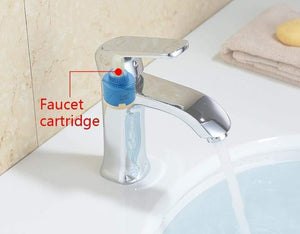 Planet Gates 10pcs 40mm Ceramic Cartridge For Faucet Mixer Low Torque Spindle Free Rotation Flat Base Kitchen Faucet Accessories F50-3