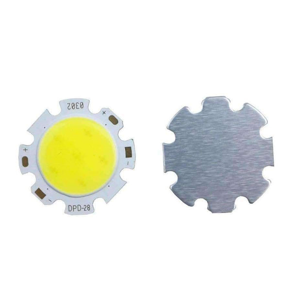 Planet Gates 10pcs/50pcs/100pcs COB LED Light downlight 3W 5W 7W 10W 12W Warm White Cold White light source Lamps Bulb for COB Chip IL