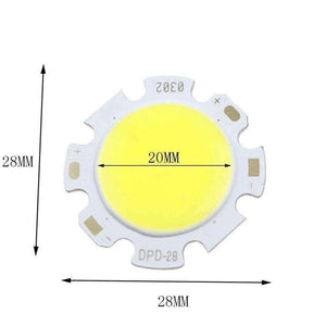 Planet Gates 10pcs/50pcs/100pcs COB LED Light downlight 3W 5W 7W 10W 12W Warm White Cold White light source Lamps Bulb for COB Chip IL