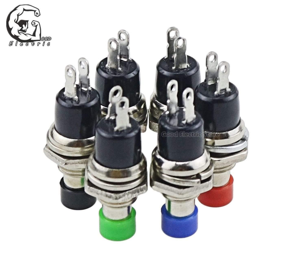 Planet Gates 10pcs/5pcs PBS-110 Mini Momentary Push Button Switch for Model Railway Hobby 7mm Pack on-off