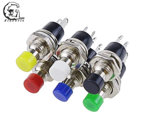 Planet Gates 10pcs/5pcs PBS-110 Mini Momentary Push Button Switch for Model Railway Hobby 7mm Pack on-off