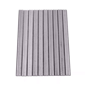 Planet Gates 10Pcs 82mm x 5.5mm Reversible Carbide Planer Blades For Cutting Soft Hard Woods Ply-wood Board Woodworking Power Tool