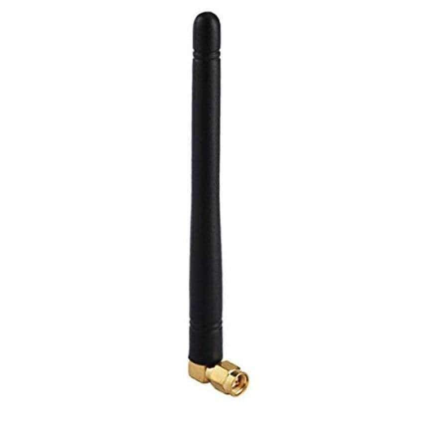 Planet Gates 10Pcs 868MHz 3dbi Antenna SMA Male Right Angle Gold-Plated Antenna Wireless Digital Meter Reading Communication System Antenna