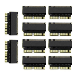 Planet Gates 10PCS Adapter PCIe M2 to SSD for Apple Laptop for Macbook Air Pro 2013 2014 2015 A1465 A1466 A1502 A1398 PCI-E x4