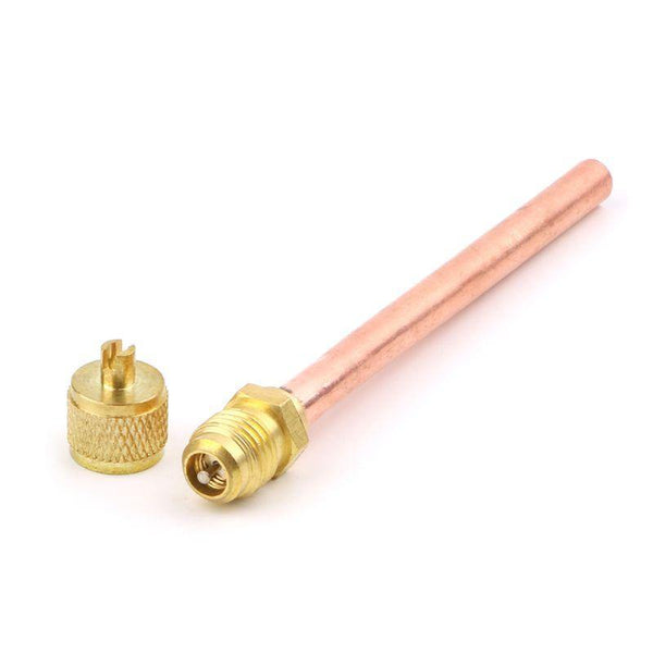 10pcs Air Conditioner Refrigeration Access Valves 6mm OD Copper Tube Filling Parts Drop Shipping  Whosale Dropship