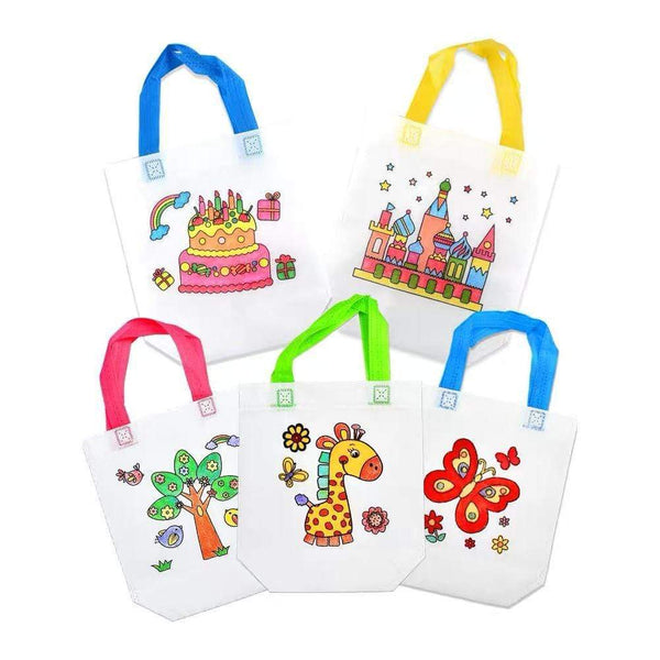 Planet Gates 10Pcs Antistress Puzzles Educational Toy for Children DIY Eco-friendly Graffiti Bag Kindergarten Hand Painting Materials