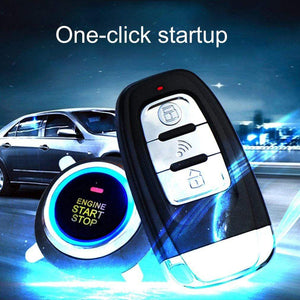 Planet Gates 10pcs Auto car start stop engine system with keyboard PKE Keyless Entry Engine Alarm System set password open/close door