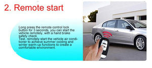 Planet Gates 10pcs Auto car start stop engine system with keyboard PKE Keyless Entry Engine Alarm System set password open/close door