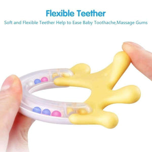 Planet Gates 10pcs Baby Rattles Educational Baby Toys 0-12 Months Teether Music Hand Shake Bed Toys Newborn Plastic Animal Rattles Toy