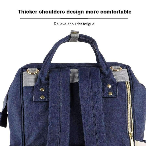 Planet Gates 10Pcs Bamboo Inserts Brand Designer Fashion  Maternity Nappy Bag Large Capacity Baby Diaper Bag Travel Backpack Nursing Bag for Baby Care