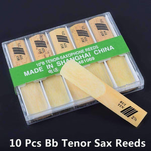 Planet Gates 10pcs Bb Tenor Sax Reeds Ruiyin Falling B Saxophone Reed Wind Musical Instruments Accessories