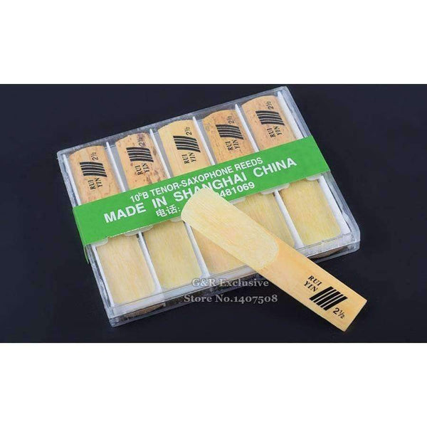 Planet Gates 10pcs Bb Tenor Sax Reeds Ruiyin Falling B Saxophone Reed Wind Musical Instruments Accessories