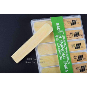 Planet Gates 10pcs Bb Tenor Sax Reeds Ruiyin Falling B Saxophone Reed Wind Musical Instruments Accessories