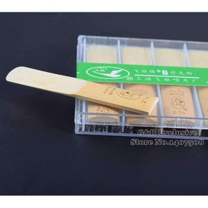 Planet Gates 10PCS bB Tenor Sax Reeds Saxophone Accessories Wind Musical Instruments Falling Tune B Reed Strengh 2.5 Flying goose