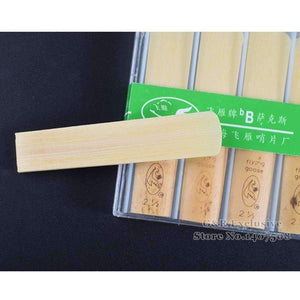 Planet Gates 10PCS bB Tenor Sax Reeds Saxophone Accessories Wind Musical Instruments Falling Tune B Reed Strengh 2.5 Flying goose