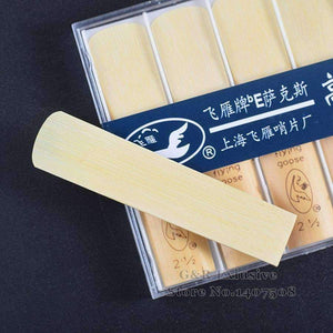 Planet Gates 10PCS bE Alto Saxophone Reeds Strength 2.5 Sax Reed Wind Musical Instruments Accessories for Beginners