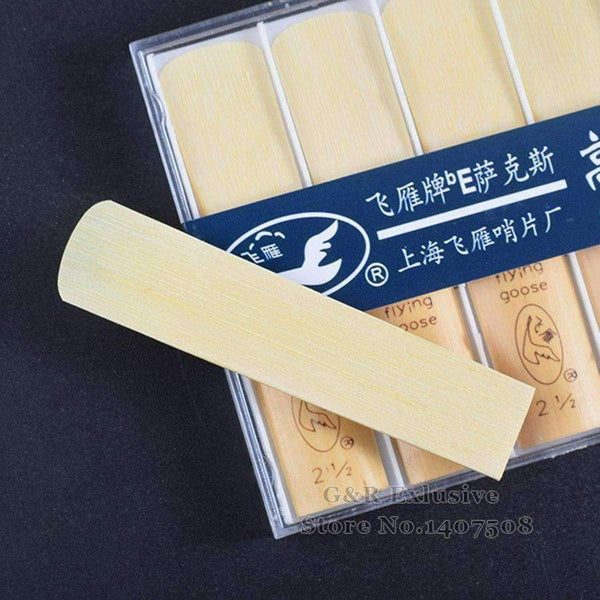 Planet Gates 10PCS bE Alto Saxophone Reeds Strength 2.5 Sax Reed Wind Musical Instruments Accessories for Beginners