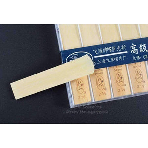 Planet Gates 10PCS bE Alto Saxophone Reeds Strength 2.5 Sax Reed Wind Musical Instruments Accessories for Beginners